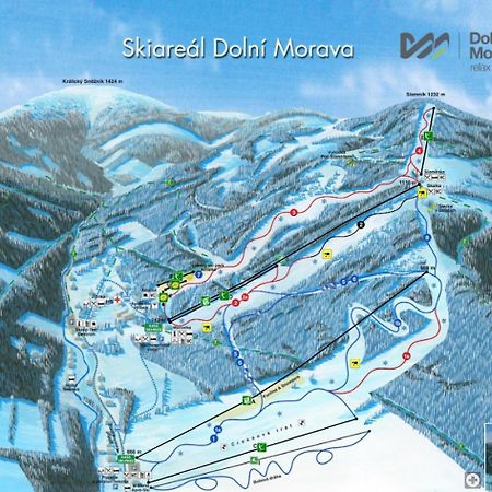 Modry Apartman Dolní Morava エクステリア 写真